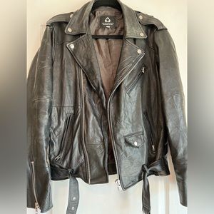 Leather jacket